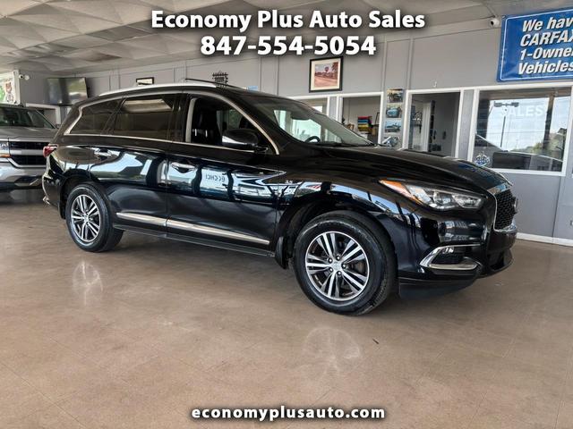 Black 2017 INFINITI QX60 AWD SUV / Crossover All-Wheel Drive Continuously Variable Transmission