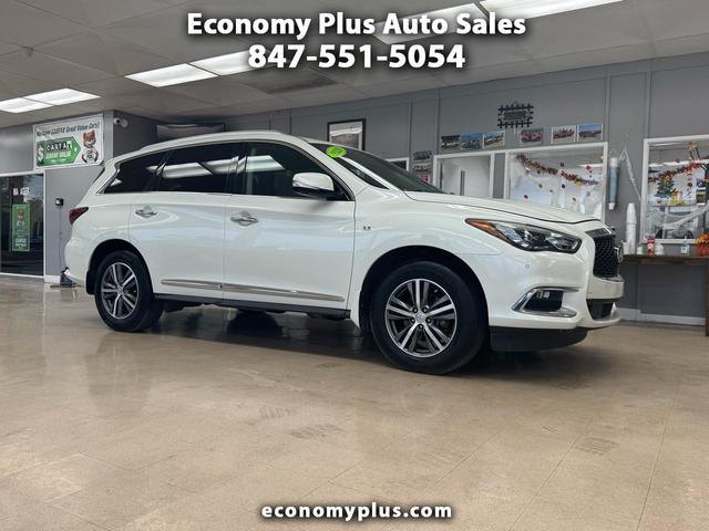 White 2020 INFINITI QX60 Luxe FWD SUV / Crossover Front-Wheel Drive Continuously Variable Transmission