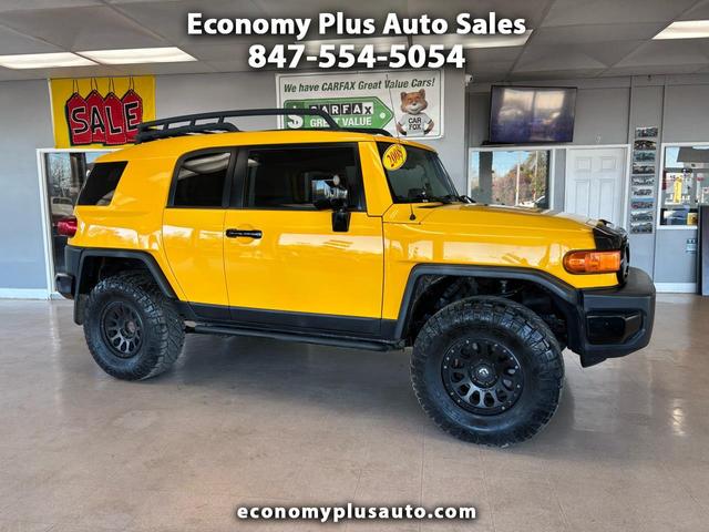 Orange 2008 Toyota FJ Cruiser 4WD SUV / Crossover Four-Wheel Drive Automatic
