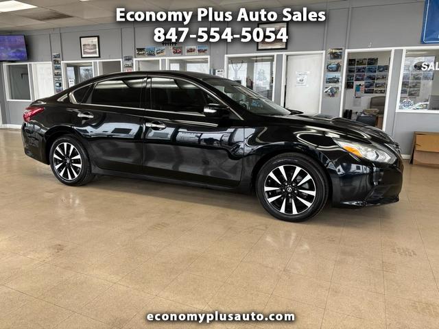 Black 2018 Nissan Altima 2.5 SL Sedan Front-Wheel Drive Continuously Variable Transmission