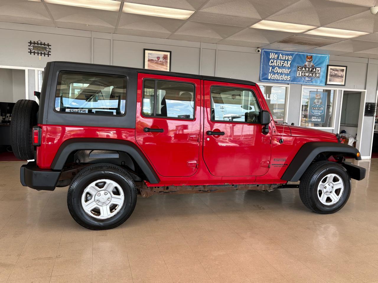 Jeep Wrangler Unlimited 4WD 4dr Sport 2013