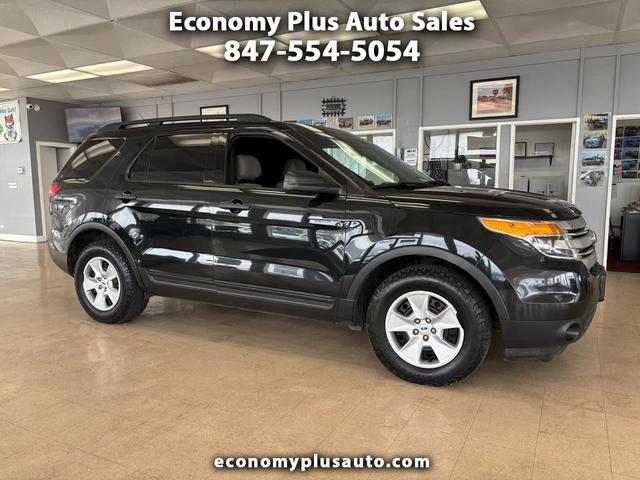 Black 2014 Ford Explorer Base 4WD SUV / Crossover All-Wheel Drive Automatic