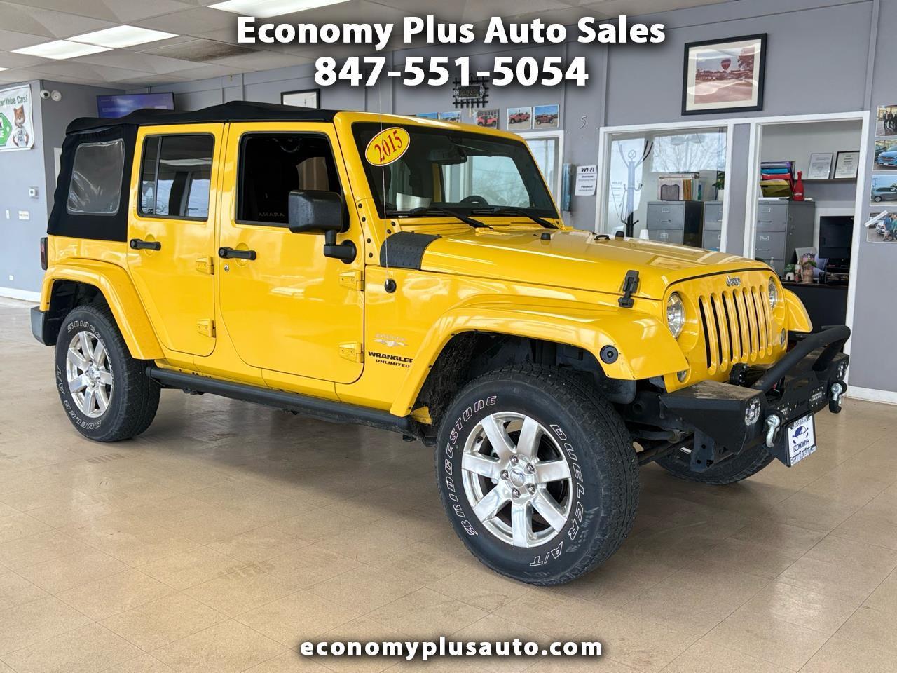 Jeep Wrangler Unlimited 4WD 4dr Sahara 2015