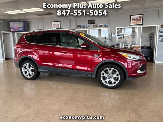 Red 2014 Ford Escape Titanium AWD SUV / Crossover All-Wheel Drive Automatic