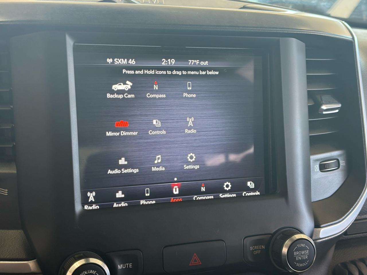 RAM 1500 Big Horn/Lone Star 4x4 Crew Cab 5'7" Box 2019