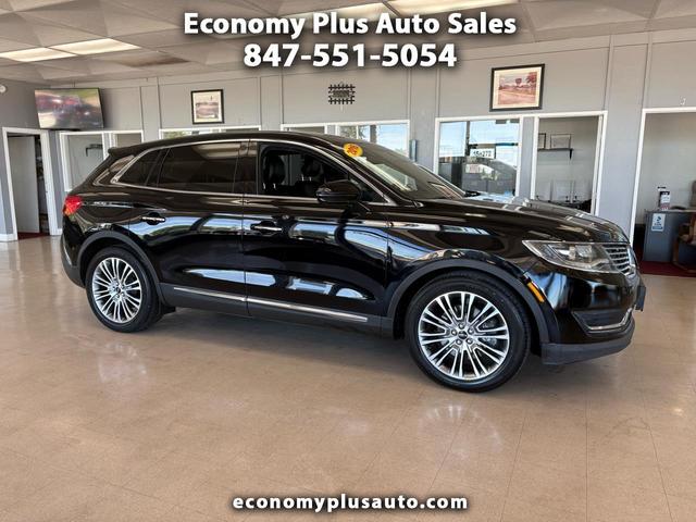 Black 2016 Lincoln MKX SUV / Crossover Front-Wheel Drive Automatic