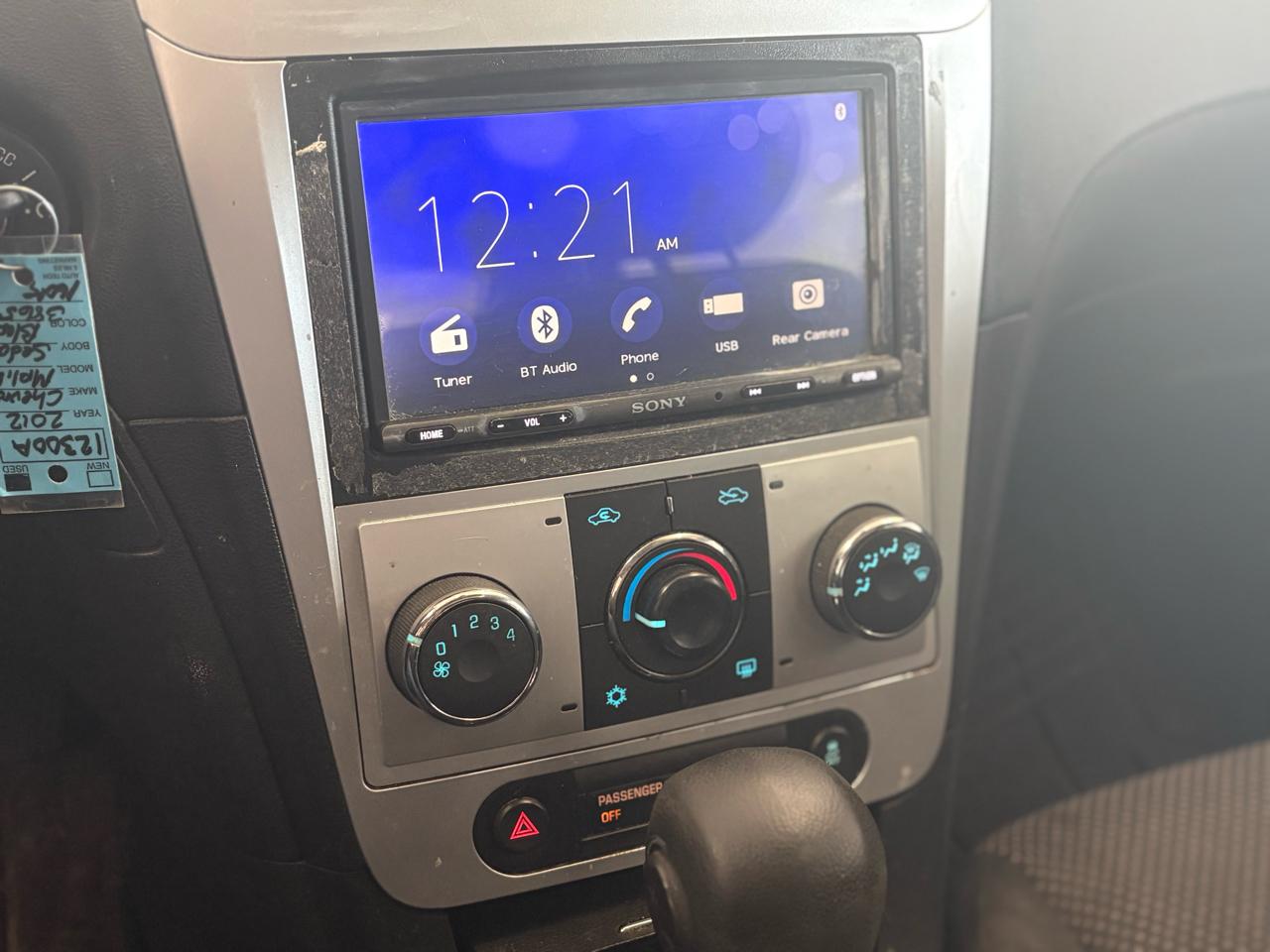 Chevrolet Malibu 4dr Sdn LT w/1LT 2012
