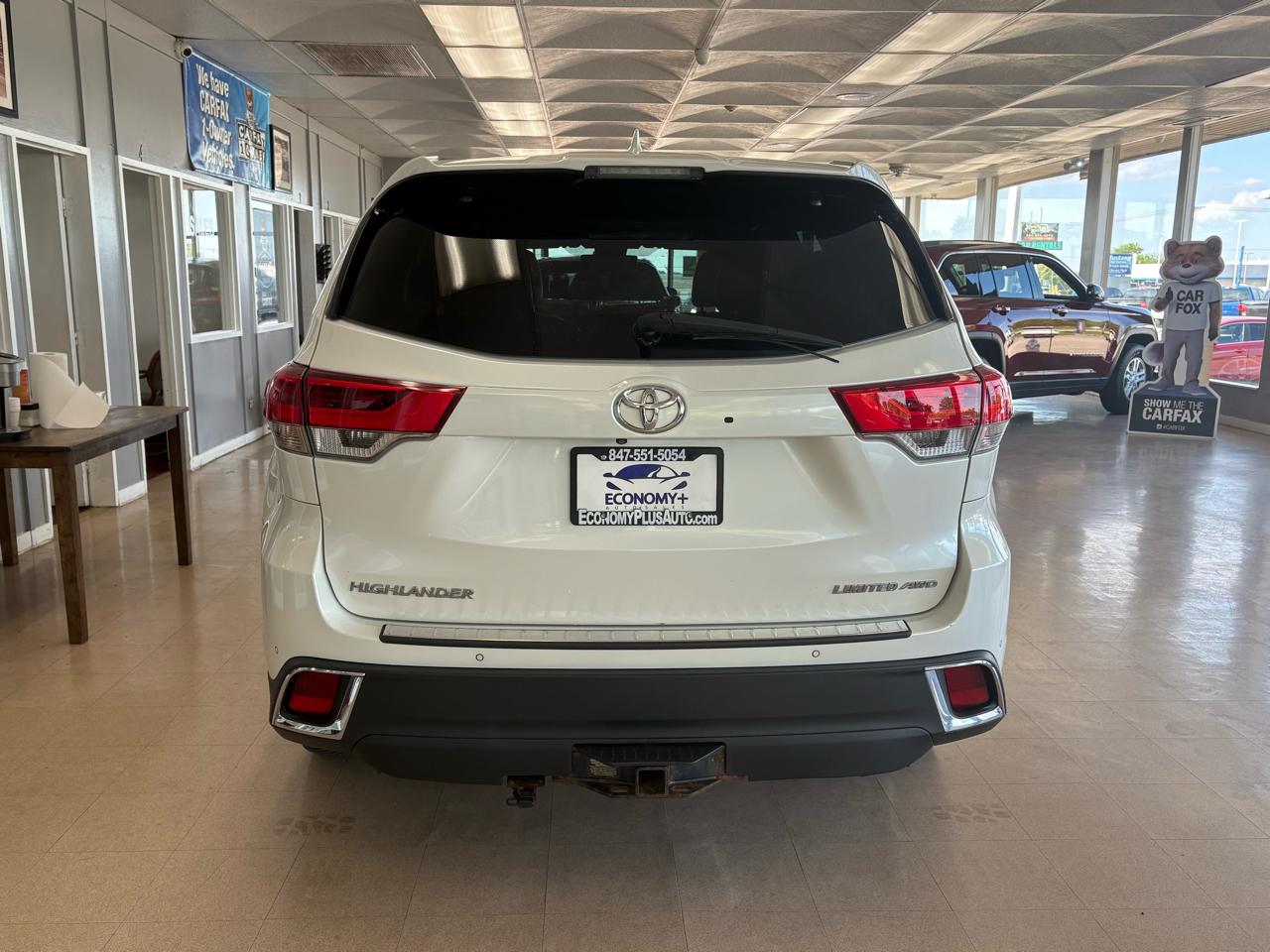 Toyota Highlander Limited V6 AWD (Natl) 2019