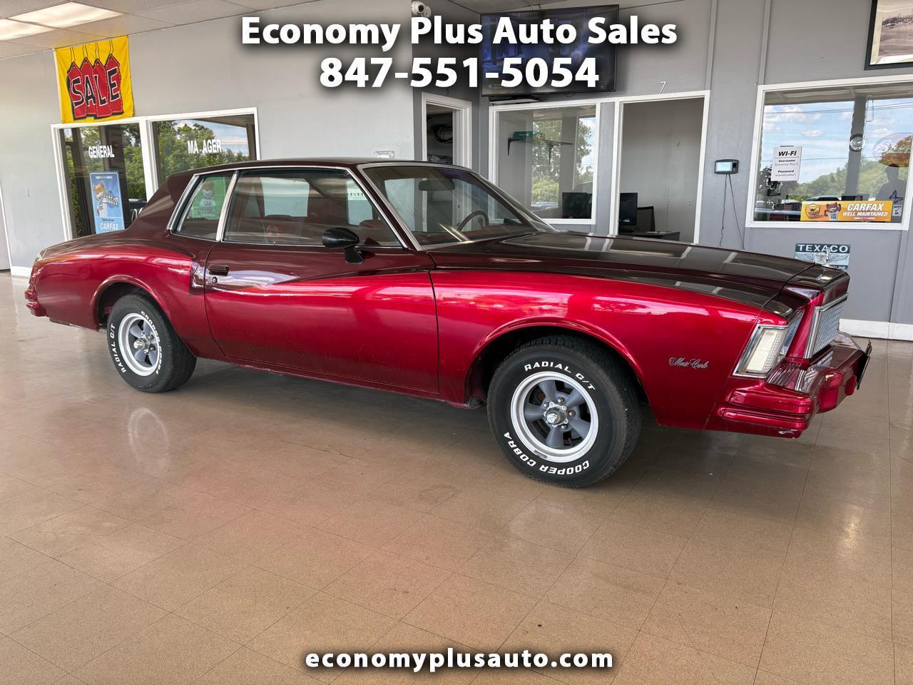 1978 Chevrolet Monte Carlo 