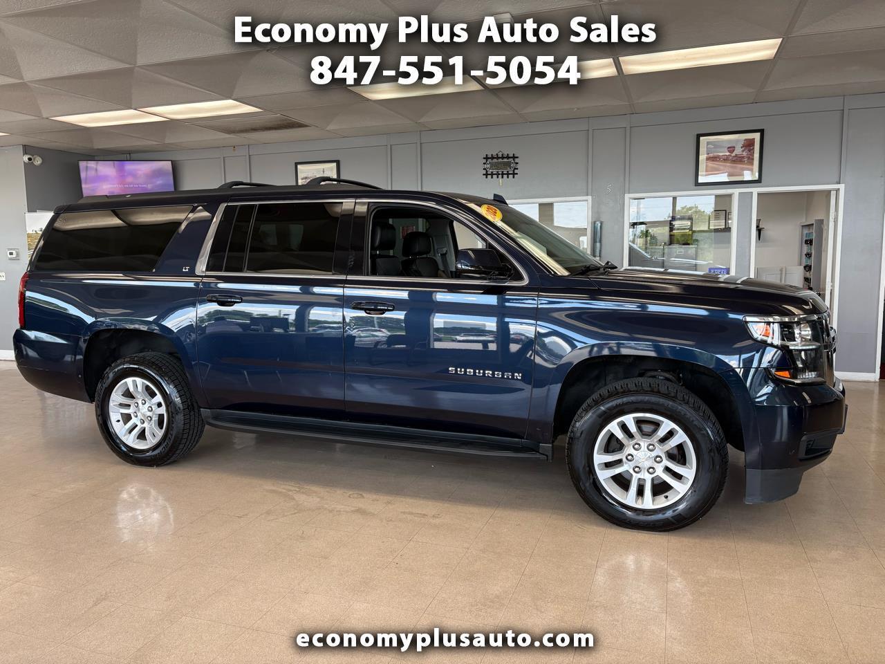 Blue 2020 Chevrolet Suburban SUV / Crossover Four-Wheel Drive Automatic