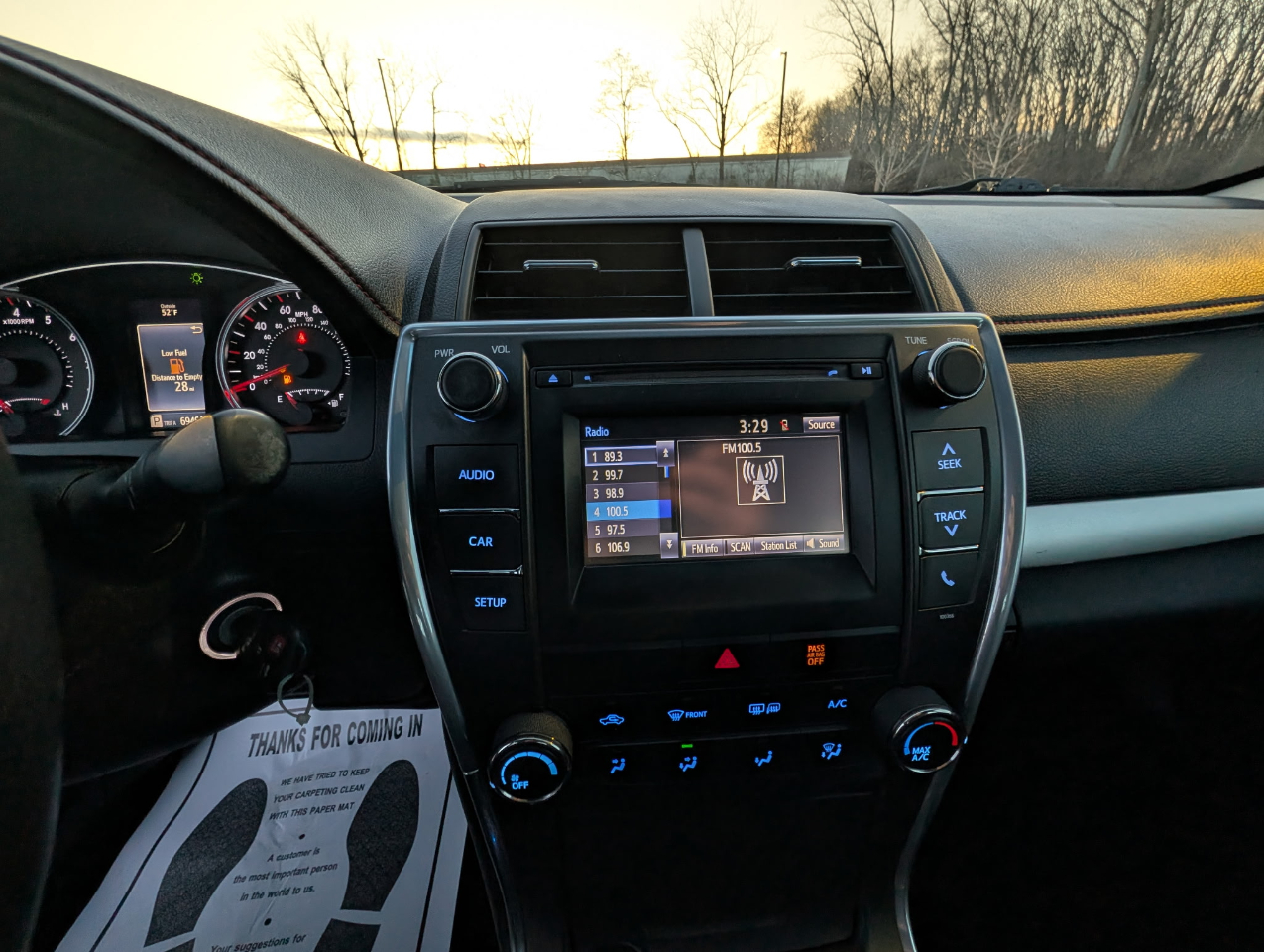 Toyota Camry SE 2015