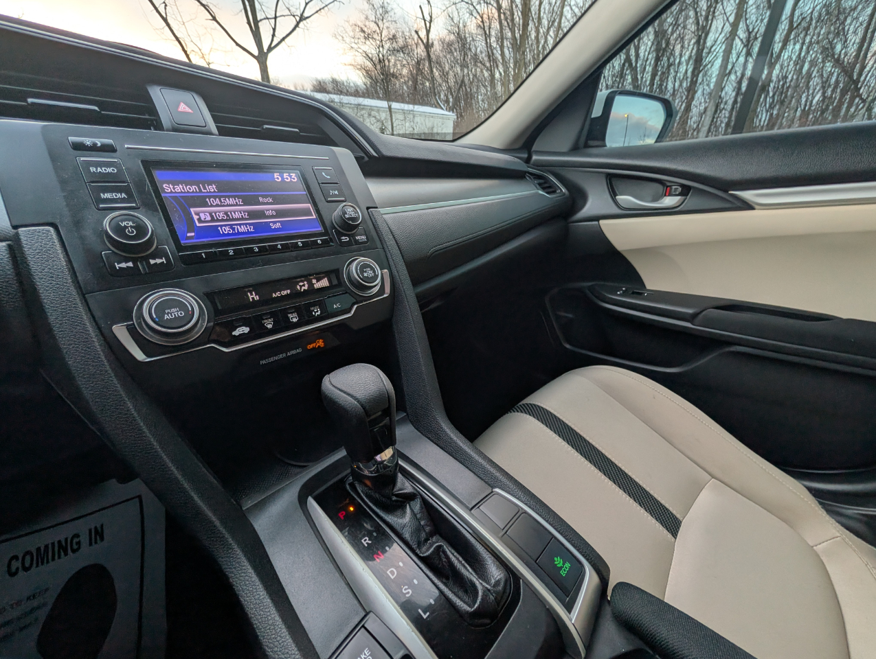 Honda Civic 4dr Sedan LX Auto 2017