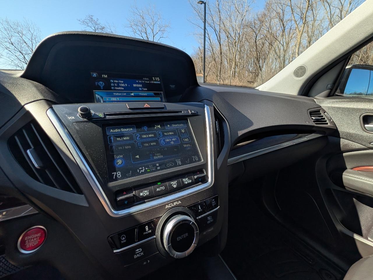 Acura MDX SH-AWD 9-Spd AT w/Tech Package 2016