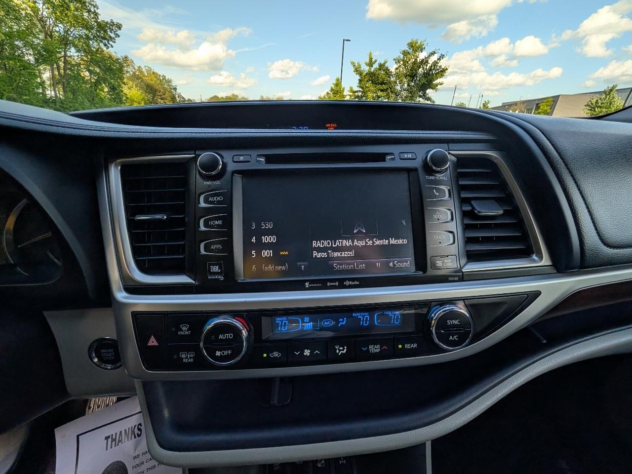Toyota Highlander Limited AWD V6 2016