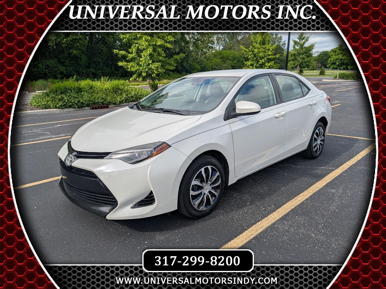 2017 Toyota Corolla LE CVT