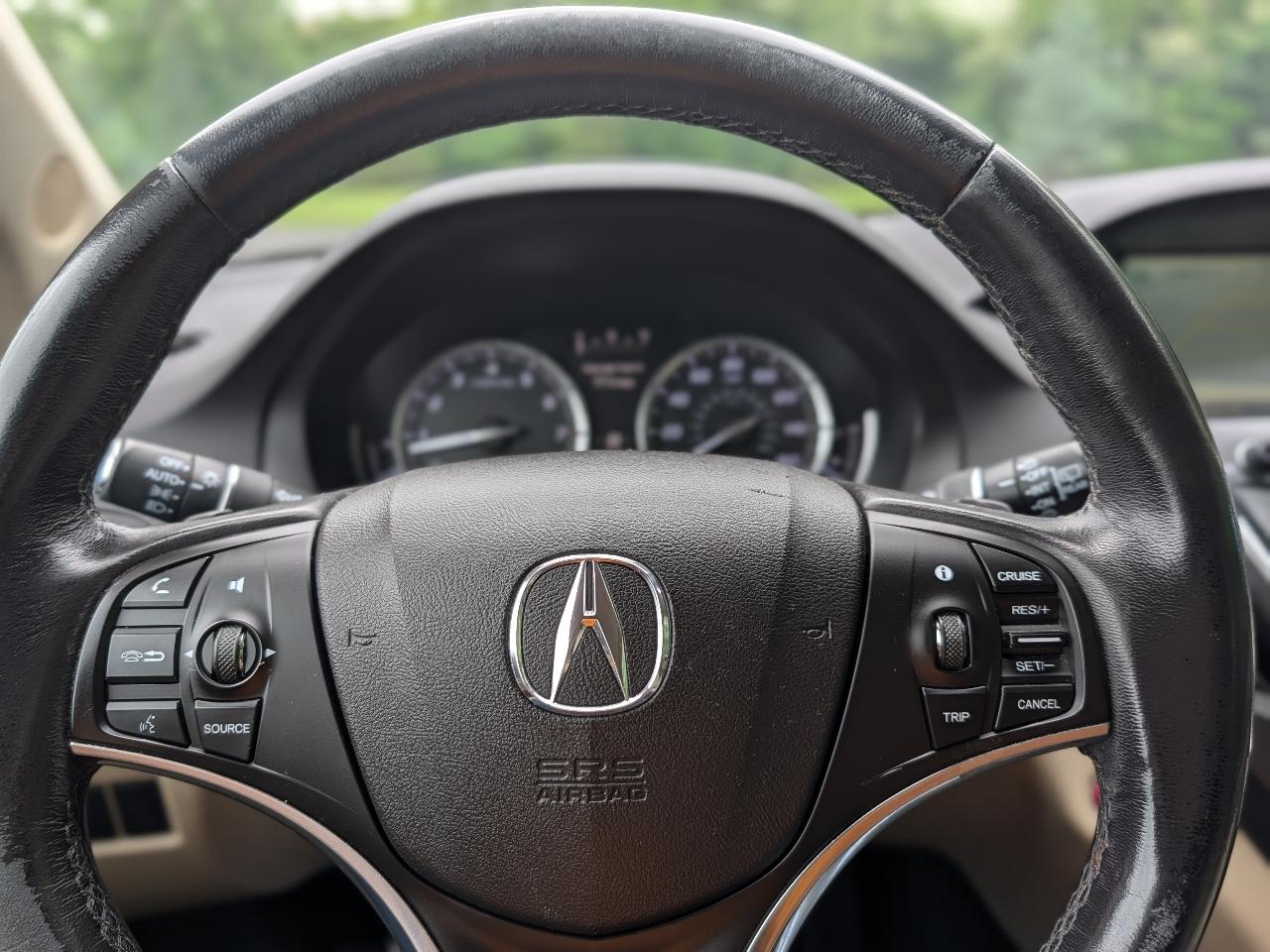 Acura MDX SH-AWD 9-Spd AT 2016