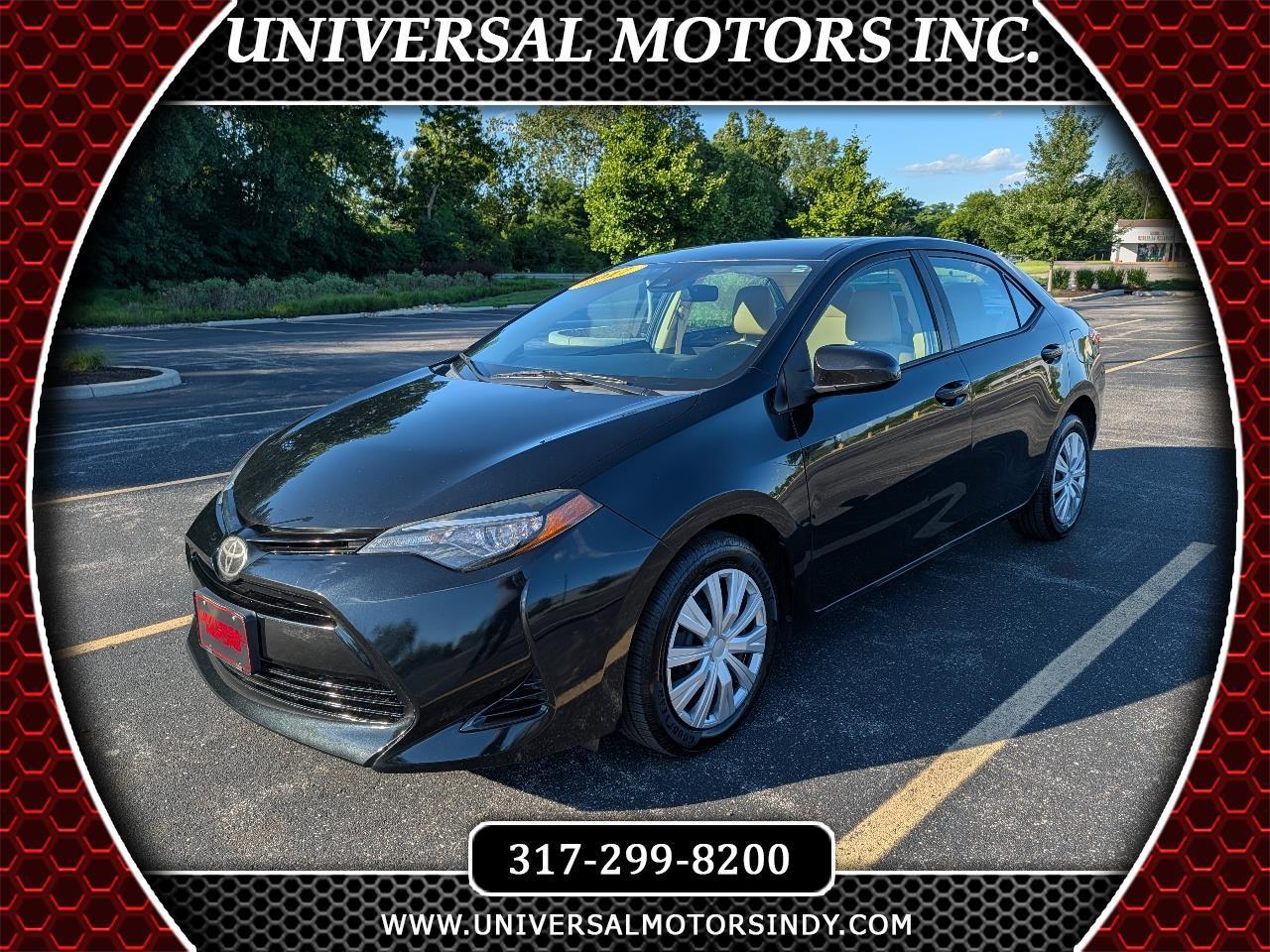 Toyota Corolla LE CVT 2017