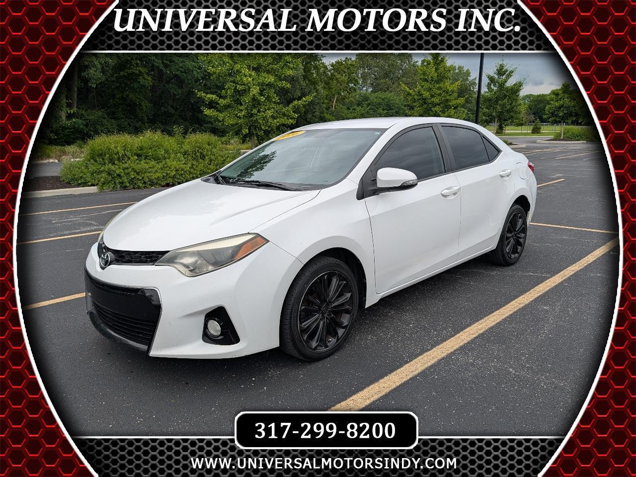 2016 Toyota Corolla S Premium CVT