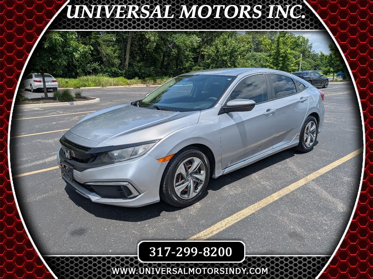 Honda Civic LX Honda Sensing Sedan CVT 2020