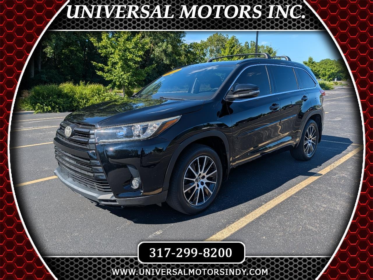 Toyota Highlander XLE AWD V6 2017