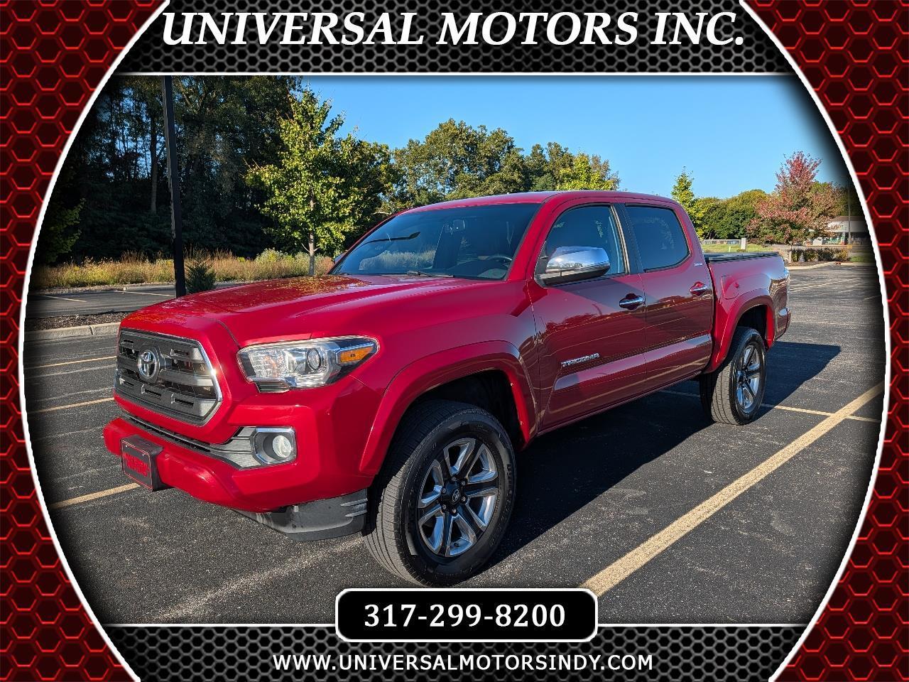 2016 Toyota Tacoma Limited Double Cab V6 6AT 4WD