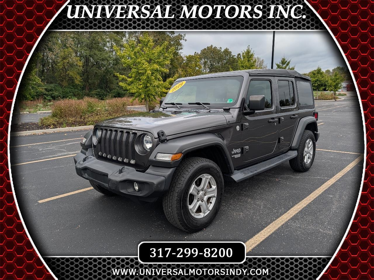 2019 Jeep Wrangler Unlimited Sport