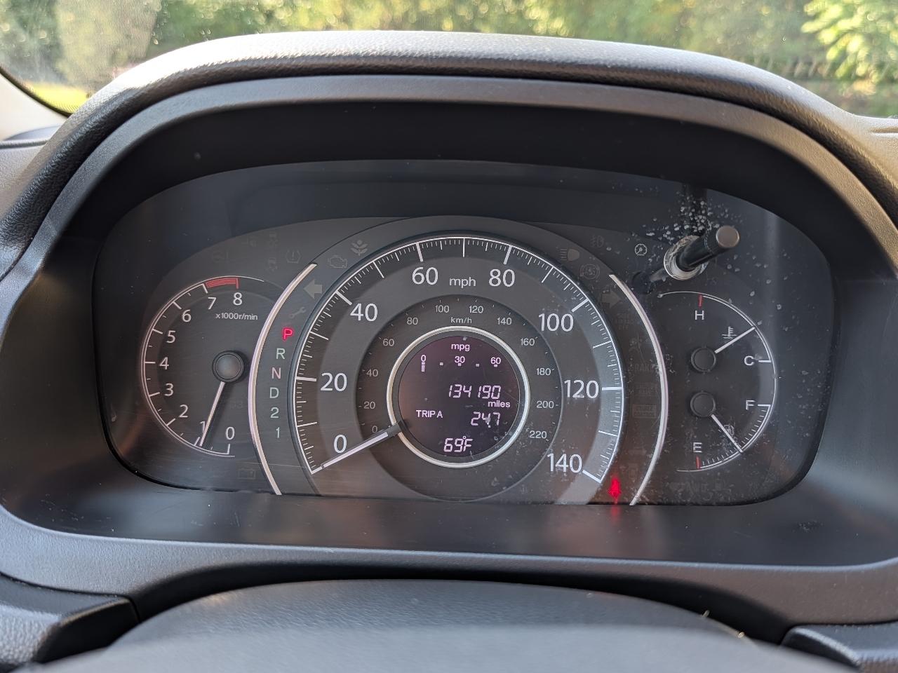 Honda CR-V EX-L 4WD 5-Speed AT 2014