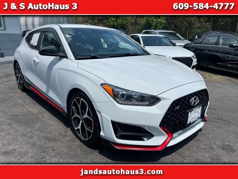 White 2020 Hyundai Veloster N FWD Coupe Front-Wheel Drive 6-Speed Manual