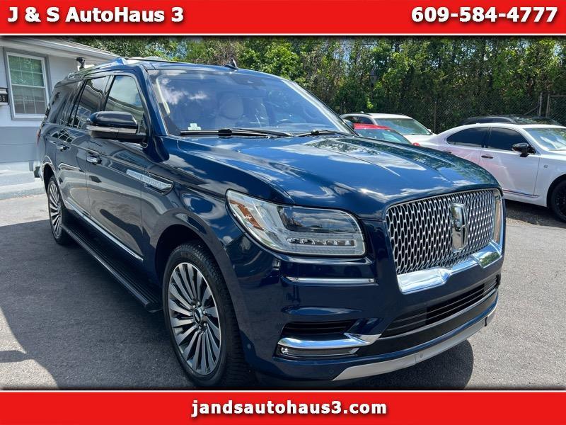 Blue 2018 Lincoln Navigator SUV / Crossover Four-Wheel Drive Automatic