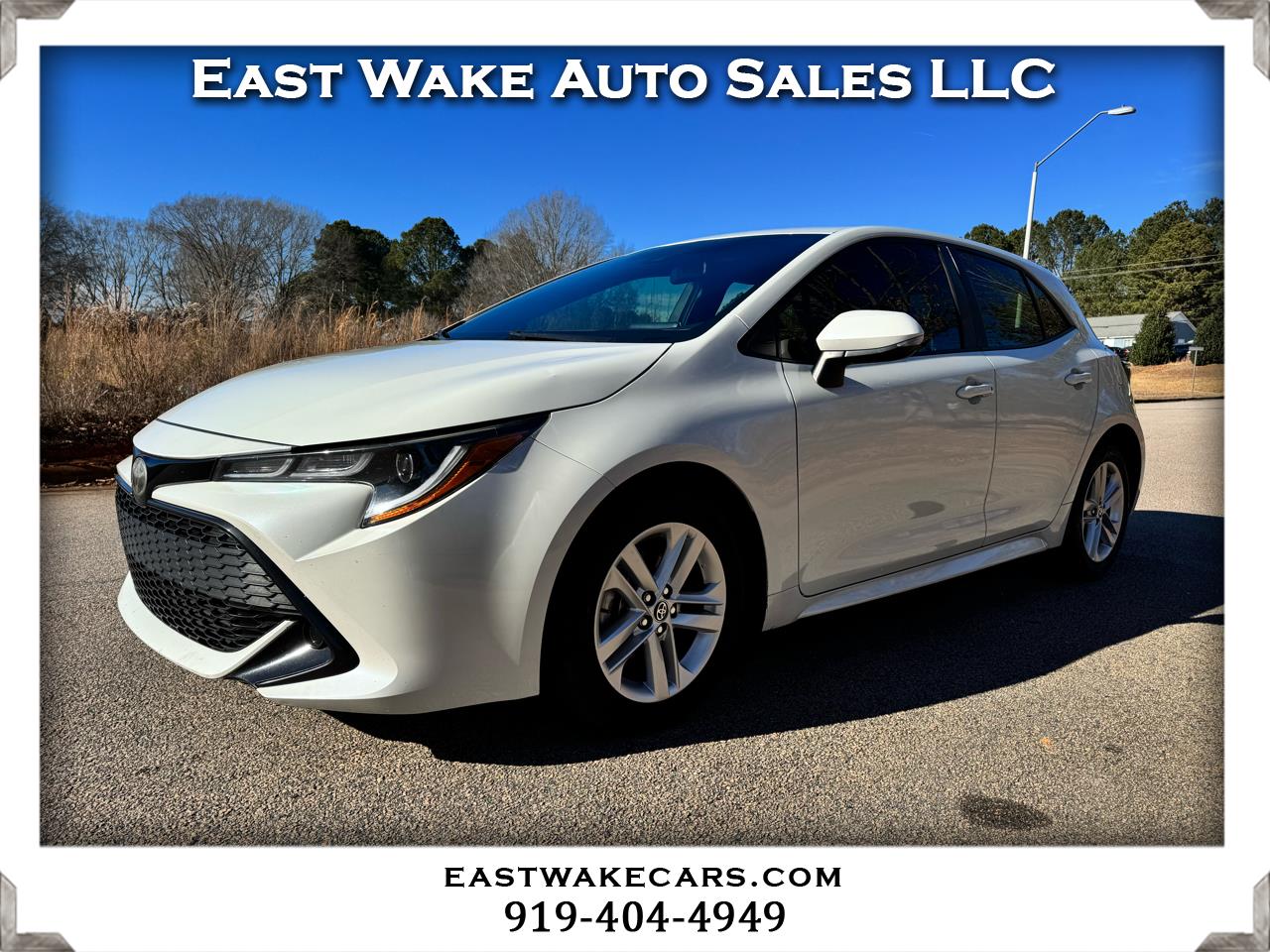 Toyota Corolla SE Hatchback 2019