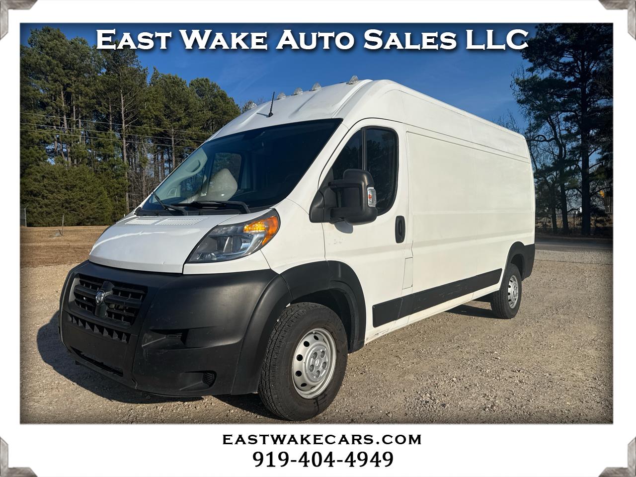 RAM Promaster 2500 High Roof Tradesman 159-in. WB 2018