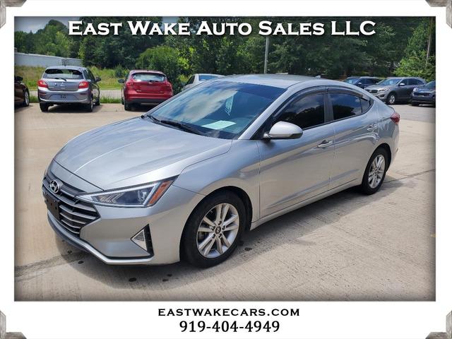 Silver 2020 Hyundai Elantra Sedan Front-Wheel Drive Automatic