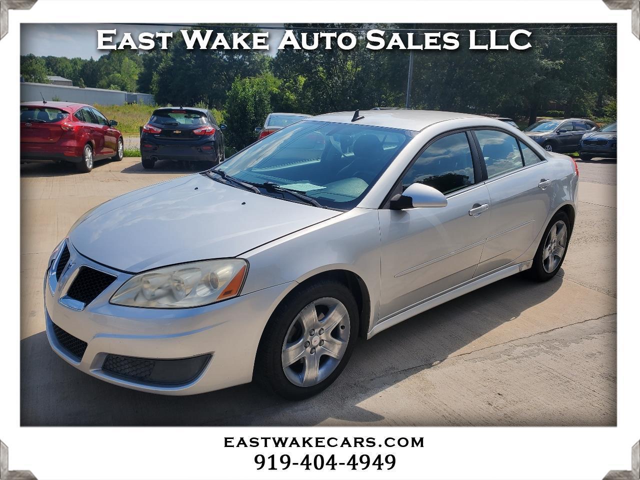 Pontiac G6 Sedan 2010