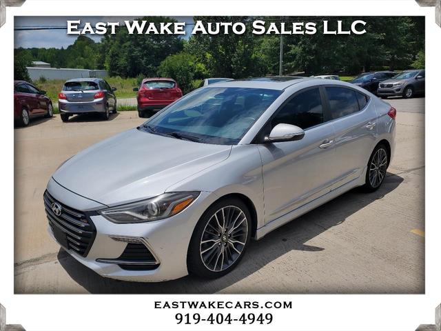 Silver 2018 Hyundai Elantra Sedan Front-Wheel Drive
