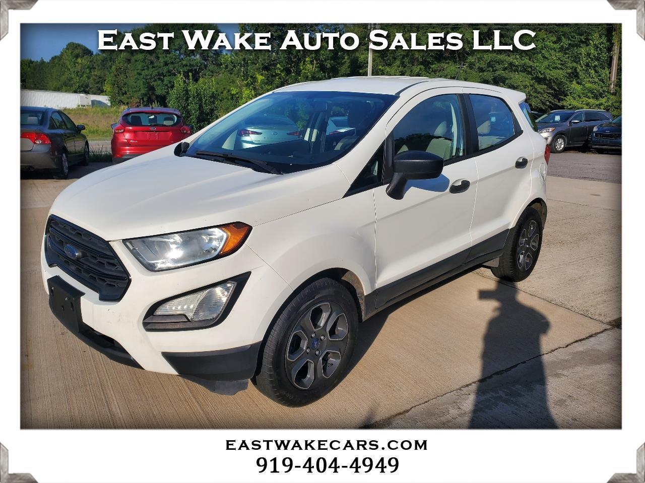 Ford EcoSport SE 4D SUV FWD 2018