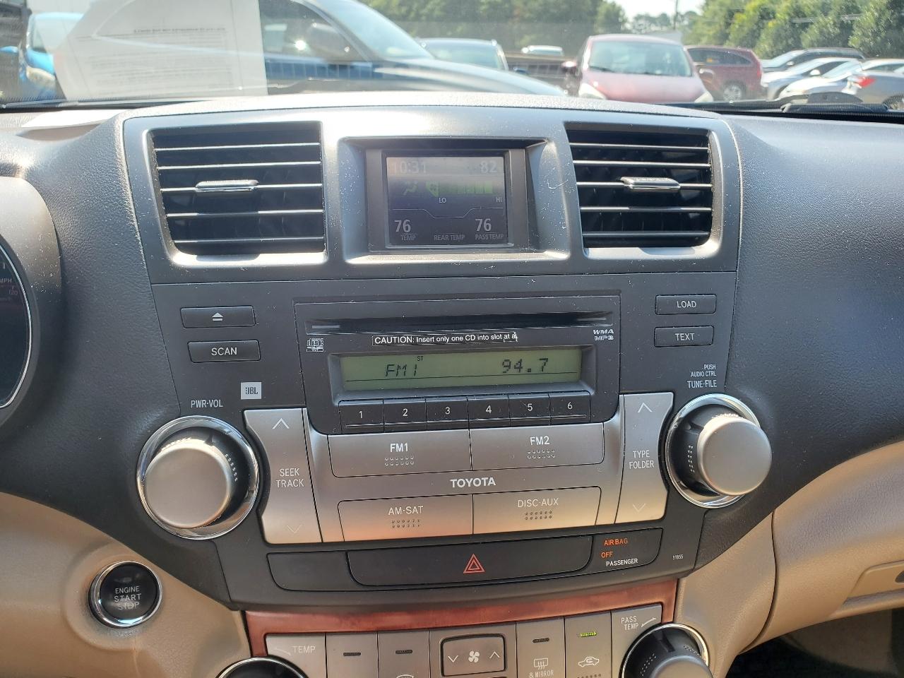 Toyota Highlander Limited 4WD 2008