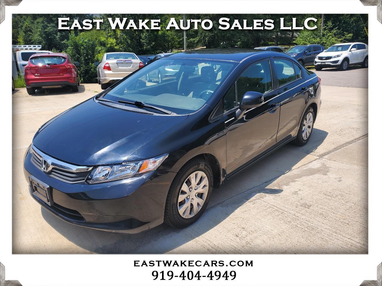 Honda Civic LX sedan 2012