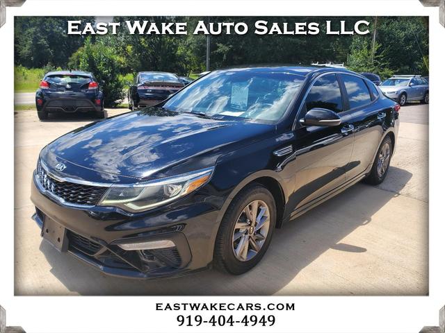 Black 2020 Kia Optima Sedan Front-Wheel Drive Automatic