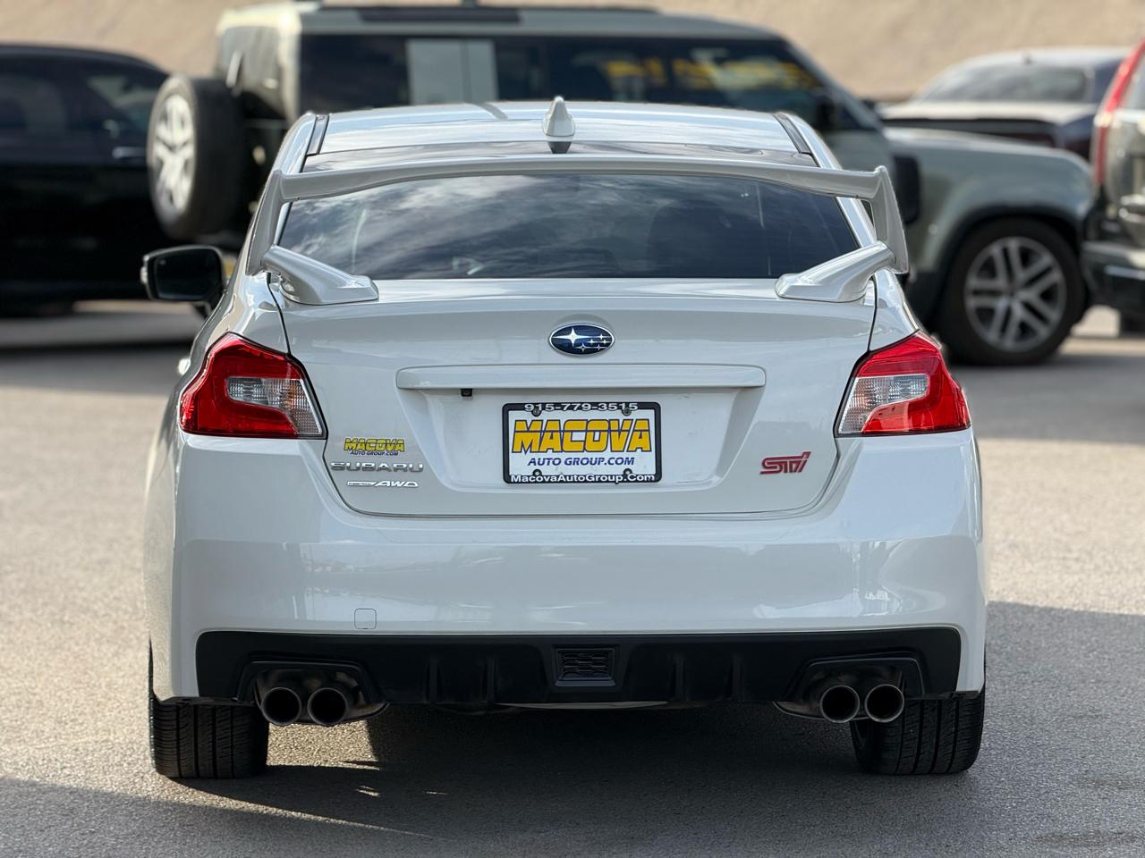 Subaru WRX STI Manual 2020