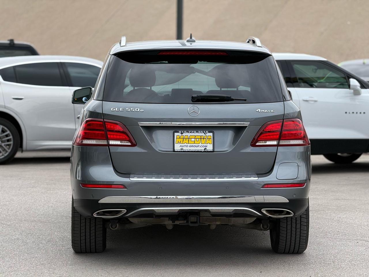 Mercedes-Benz GLE GLE 550e 4MATIC SUV 2018