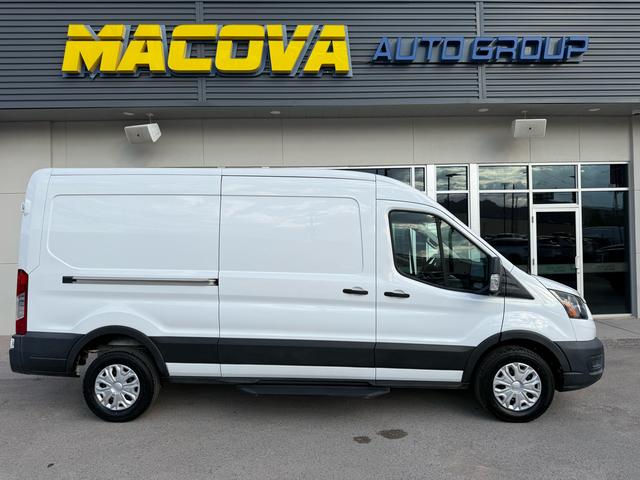 White 2022 Ford E-Transit Van Rear-Wheel Drive Automatic