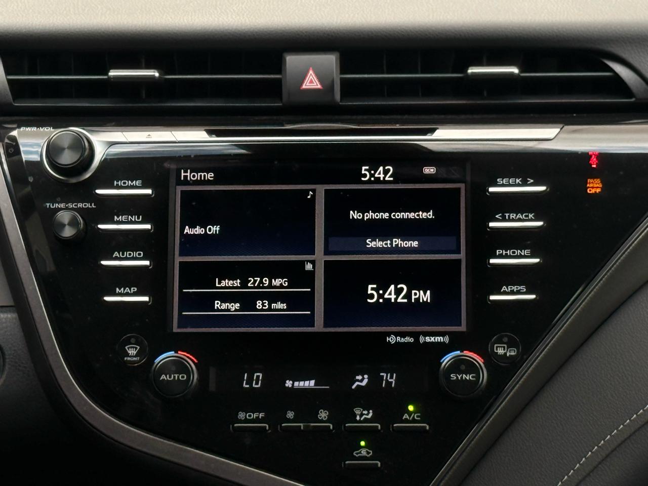Toyota Camry XSE Auto (Natl) 2019