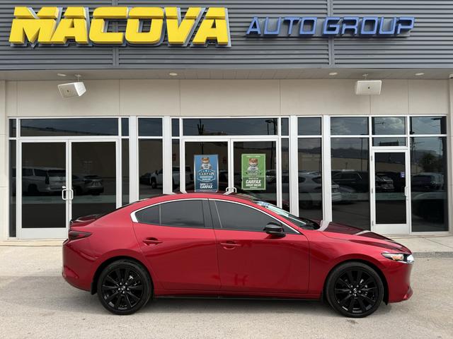 Red 2026 Mazda MAZDA3 Sedan Front-Wheel Drive Automatic