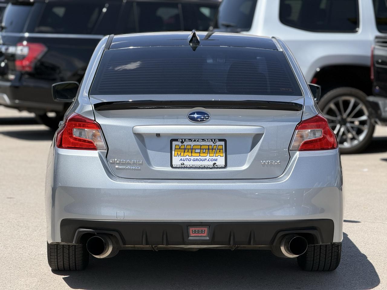 Subaru WRX Manual 2017