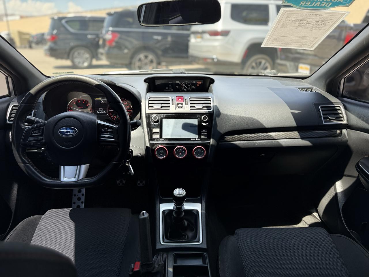 Subaru WRX Manual 2017