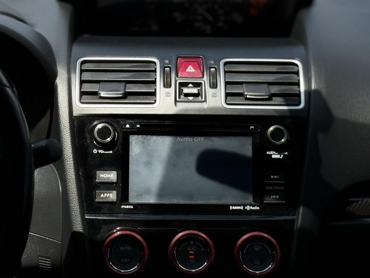 Subaru WRX Manual 2017