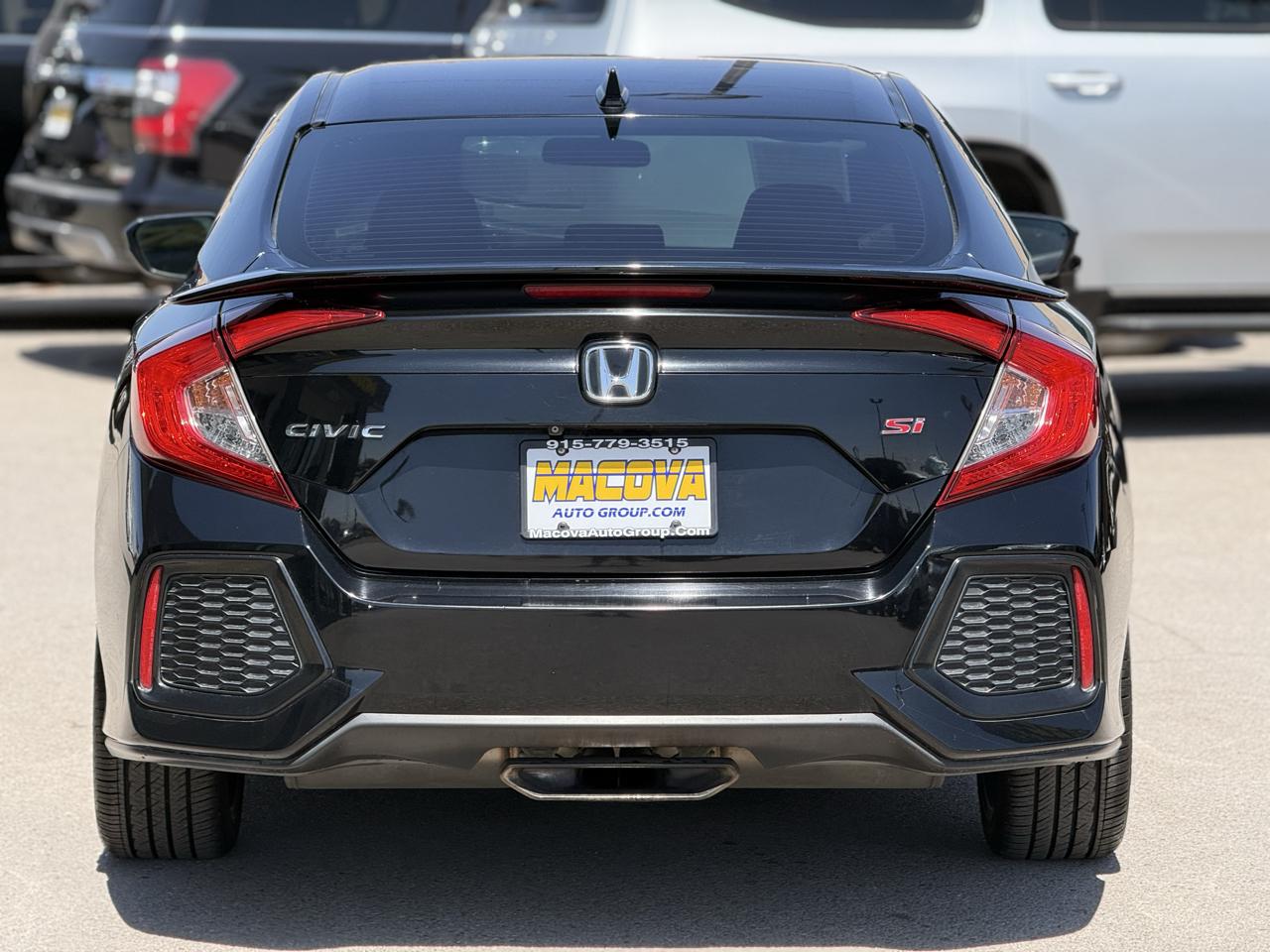 Honda Civic Si Sedan Manual 2018