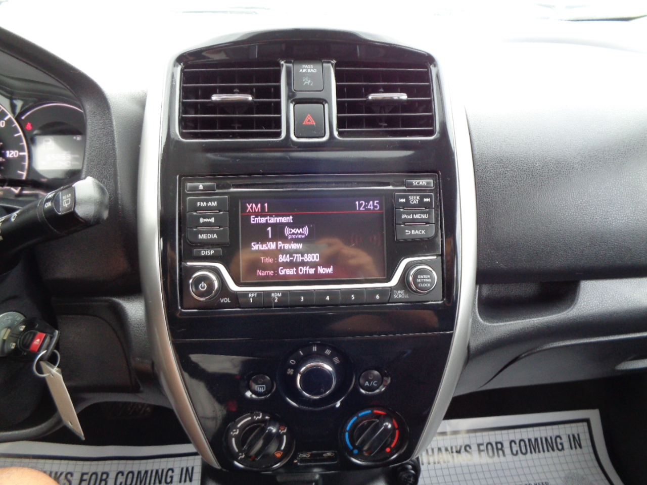 Nissan Versa Note SV CVT 2017 Nissan Versa Note SV CVT 2017