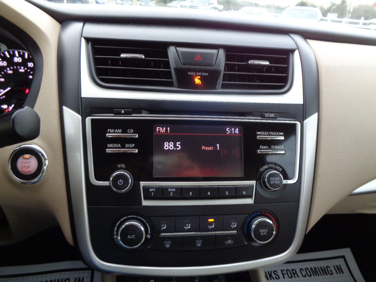 Nissan Altima 4dr Sdn I4 2.5 S 2016