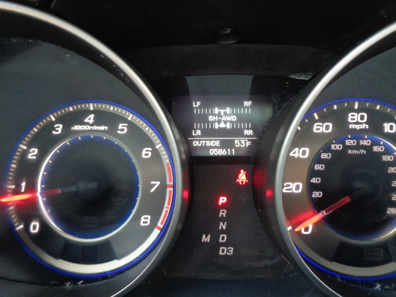 Acura MDX 4WD 4dr Tech Pkg 2007